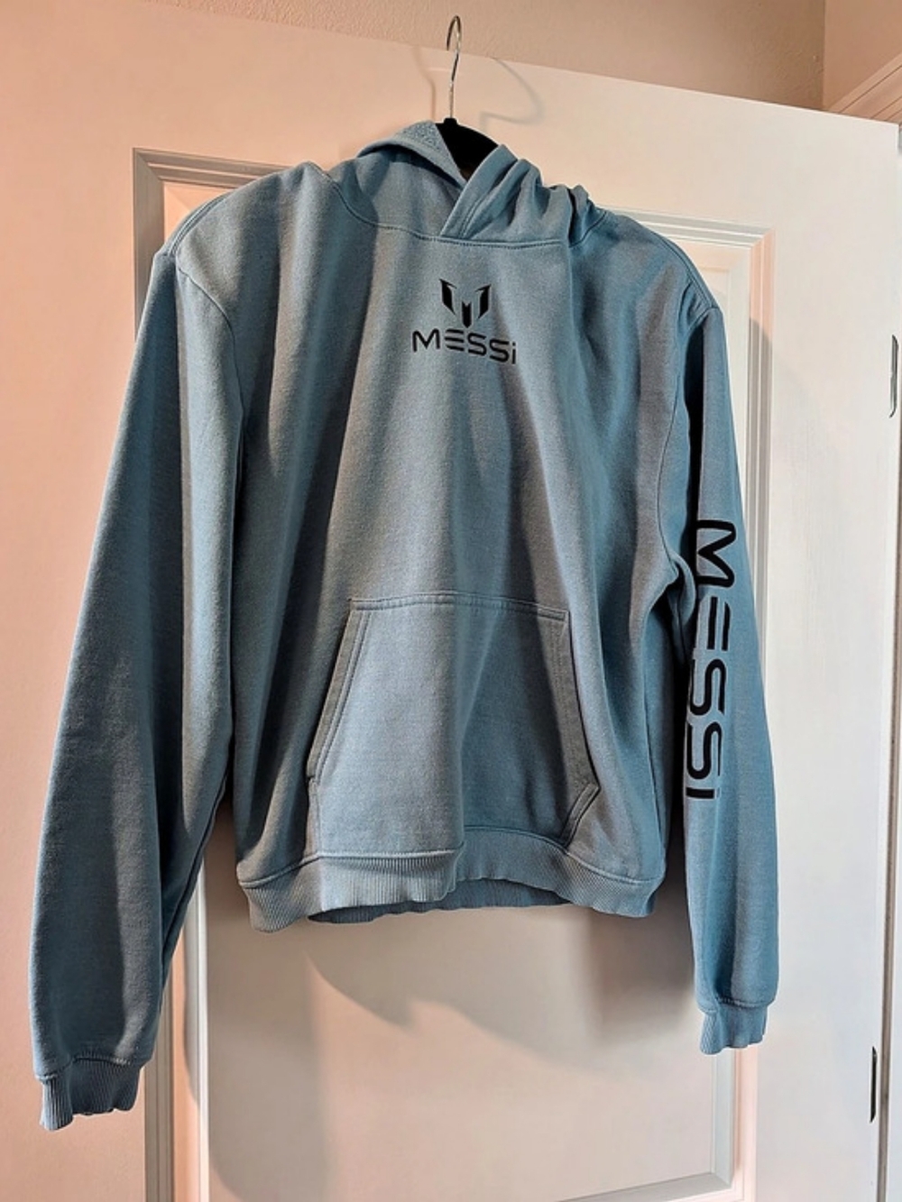 Messi Collection Blue Hoodie Size XL Like New